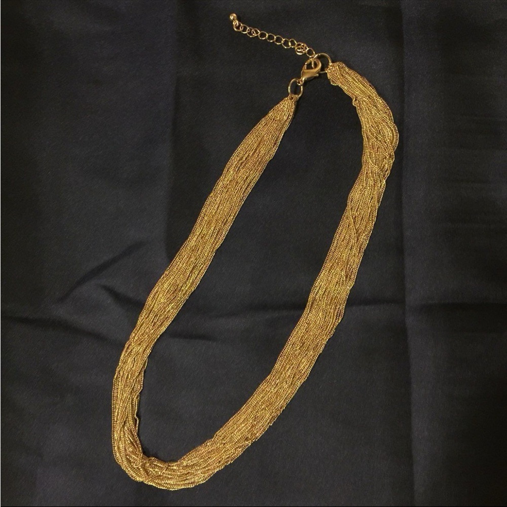 Elegant Gold-Tone Necklace